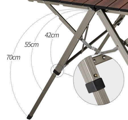 Стол Kovea Wide One Action Table L