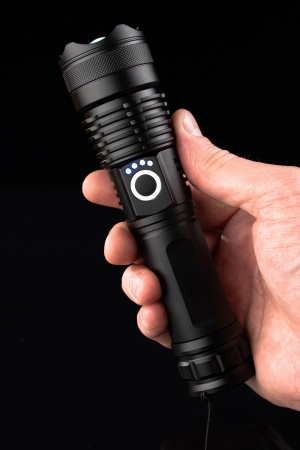 Многофункциональный тактический фонарик P50 (USB-кабель и литиевая батарея 18650)