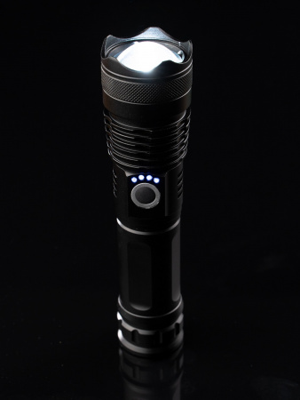 Многофункциональный тактический фонарик P50 (USB-кабель и литиевая батарея 18650)