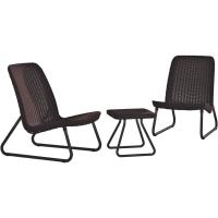 Комплект коктейльный Keter Rio Patio Set brown