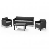 Комплект уличной мебели Allibert Orlando Triple Set