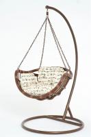 Подвесное кресло-качели Vinotti Makadamia Brown