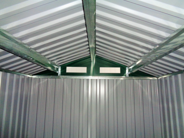 Металлический сарай GreenStorage Арчер B (коричневый)
