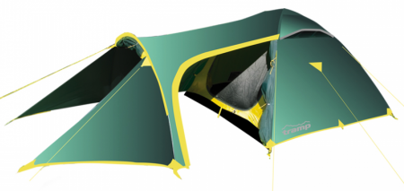 Палатка Tramp палатка Grot 3 (V2), зеленый