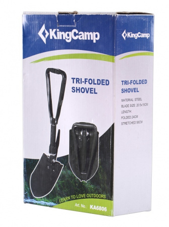 Лопата походная Kingcamp 6806 Three Folding Shovel