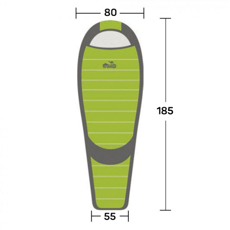 Спальный мешок Tramp Voyager Compact (правый)