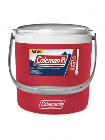 Контейнер изотермический Coleman 9-Quart Party Circle 8.5 л (красный)