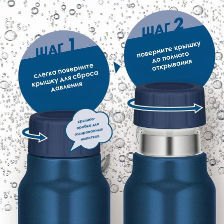 Термобутылка для напитков Thermos FJK-1000 NVY 1 л