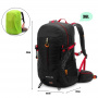 Рюкзак Ai One 9860 Black 36 л