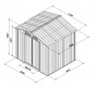 Металлический сарай GreenStorage Арчер B (коричневый)