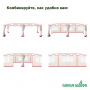 Тент садовый Green Glade 1049 3х6м полиэстер