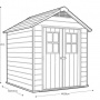 Пластиковый сарай Keter Newton 7,5x7 фута