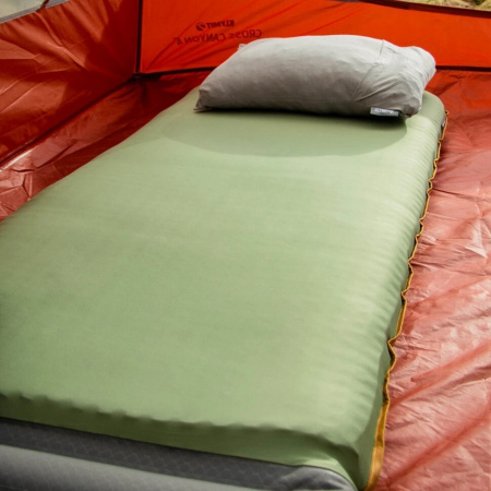 Туристический коврик Klymit Klymaloft Regular (зелёно-серый) 