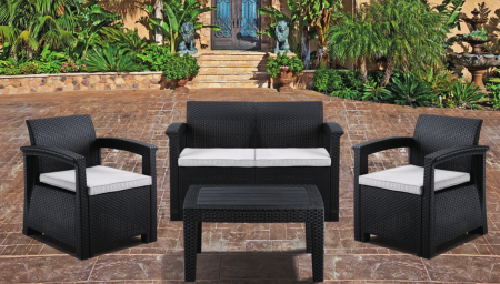 Комплект плетеной мебели Bica Rattan Comfort 4