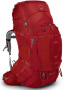 Рюкзак женский туристический Osprey Ariel Plus 85 Carnelian Red