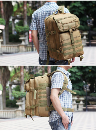 Рюкзак тактический 45 л Skully Tactic RWZS08 green