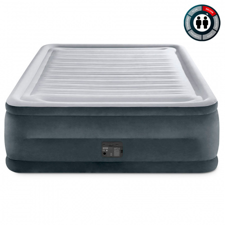 Надувная кровать 152х203х56см "Comfort-Plush" встр.нас. 220В, до 272кг