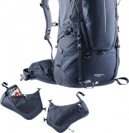 Рюкзак туристический Deuter Aircontact X 70+15 Ink