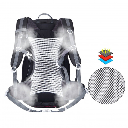 Рюкзак Ai One 1869 Black 30 л