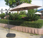 Зонт уличный на боковой стойке Garden Way Marseille Beige