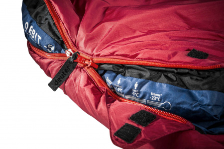 Спальный мешок Deuter Orbit -5° Cranberry/Steel (2021)