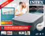 Надувная кровать 152х203х56см "Comfort-Plush" встр.нас. 220В, до 272кг