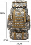 Рюкзак тактический Skully Tactic RWZS01 acu 80 л
