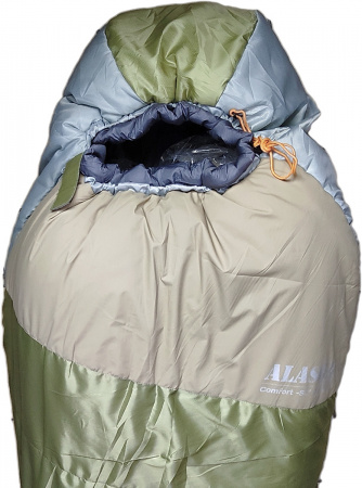 Спальный мешок Alaska Comfort -5° Armygreen/Khaki