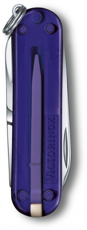 Нож-брелок Victorinox Classic SD Colors (полупрозрачный индиго)
