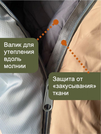 Спальный мешок Alaska Comfort -5° Armygreen/Khaki