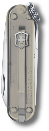 Нож-брелок Victorinox Classic SD Colors (полупрозрачный серый)
