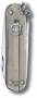 Нож-брелок Victorinox Classic SD Colors (полупрозрачный серый)