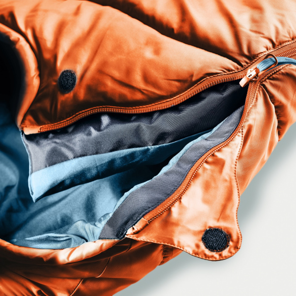 Детский спальный мешок Deuter Little Star Saffron/Slateblue