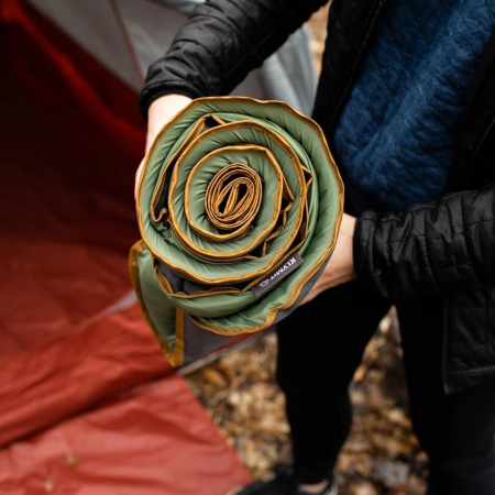 Туристический коврик Klymit Klymaloft Regular (зелёно-серый) 