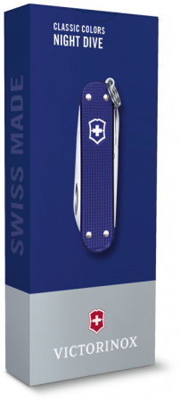 Нож-брелок Victorinox Classic SD Alox Colors (фиолетовый)