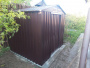 Металлический сарай GreenStorage Арчер B (коричневый)