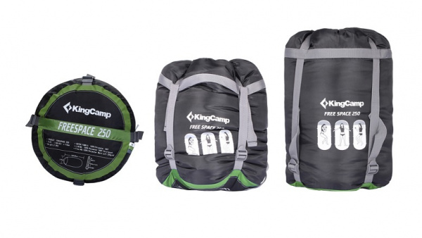 Спальный мешок Kingcamp Free Space 250 +10С синий