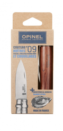 Нож складной для устриц и крабов Opinel №9 VRI Tradition Inox