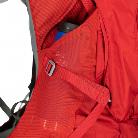 Рюкзак женский туристический Osprey Ariel Plus 85 Carnelian Red