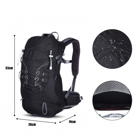 Рюкзак Ai One 1869 Black 30 л