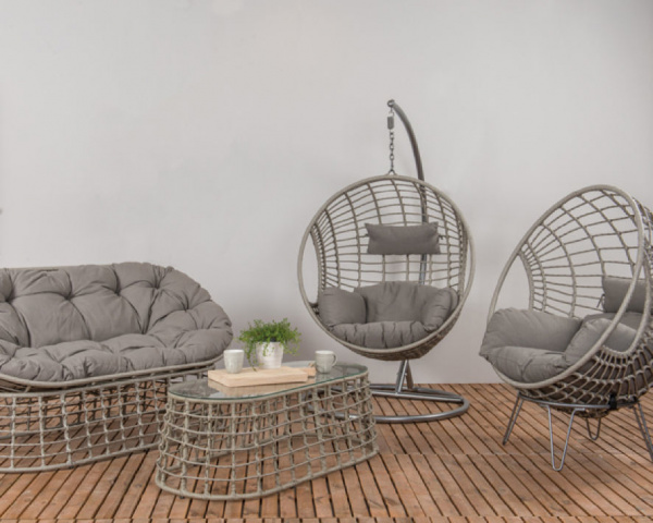 Подвесное кресло Illumax London Gray