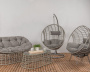 Подвесное кресло Illumax London Gray