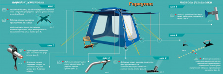 Кемпинговая палатка Геркулес