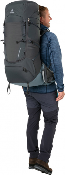 Рюкзак туристический Deuter Aircontact Core 70+10 Graphite-Shale