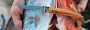 Нож складной филейный Opinel №8 VRI Folding Slim Olivewood