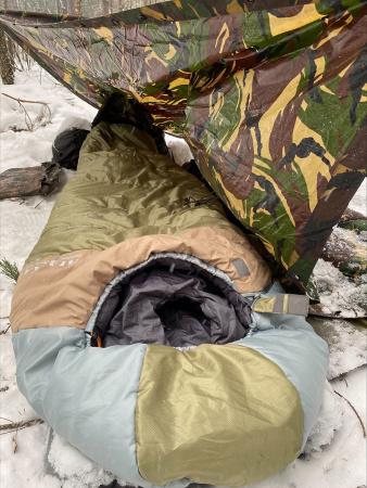 Спальный мешок Alaska Comfort -5° Armygreen/Khaki