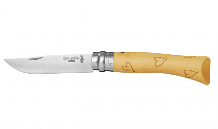 Нож складной Opinel №7 VRI Nature-Hearts