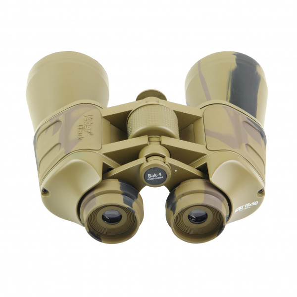 Бинокль Veber Classic БПЦ 16x50 VR (камуфлированный)