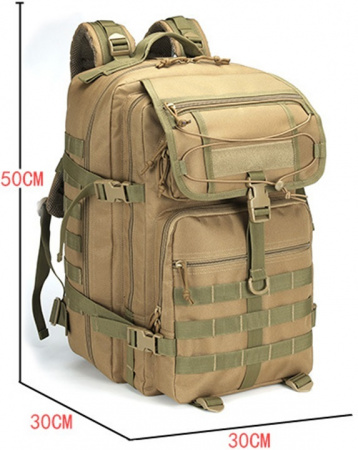 Рюкзак тактический 45 л Skully Tactic RWZS08 green