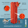 Надувной коврик Klymit Insulated Static V (оранжевый) 